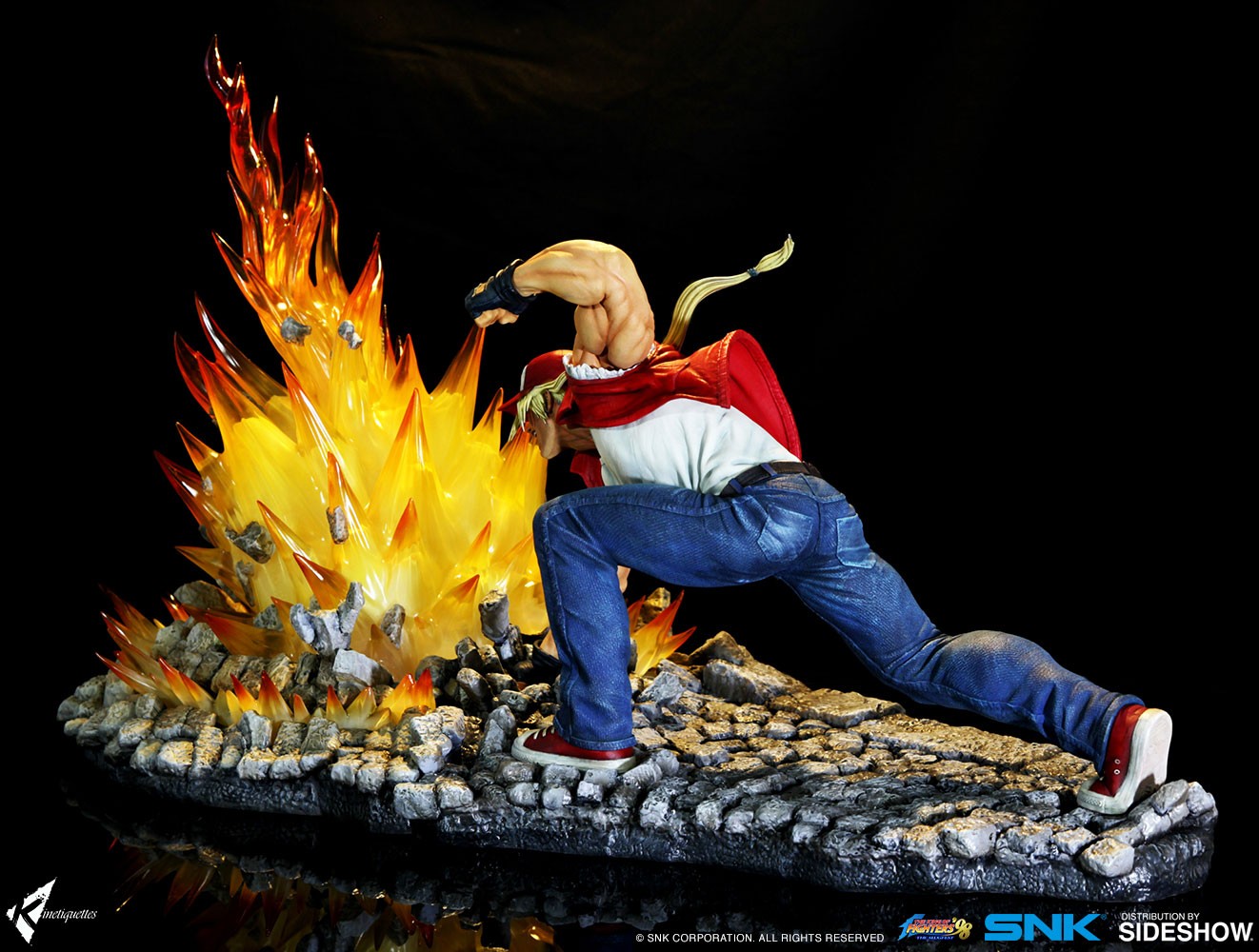 The King of Fighters Terry Bogard The Lone Wolf Diorama  (Prototype Shown) View 9