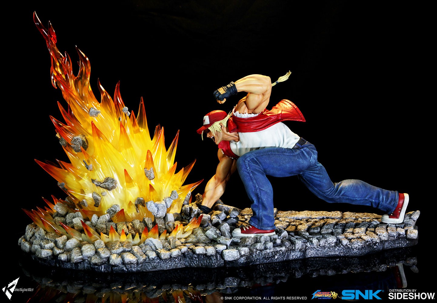 The King of Fighters Terry Bogard The Lone Wolf Diorama  (Prototype Shown) View 11