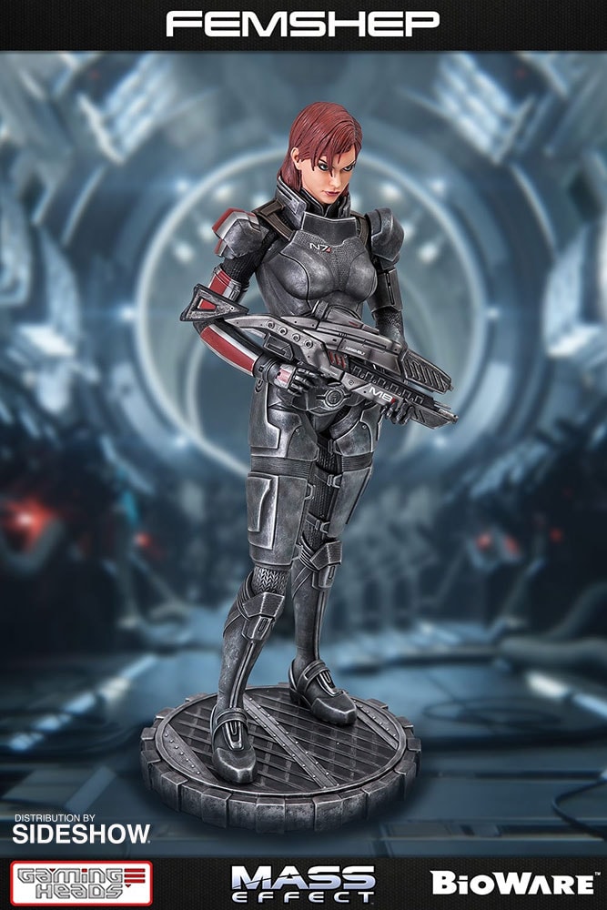 Mass Effect Femshep Statues  (Prototype Shown) View 9