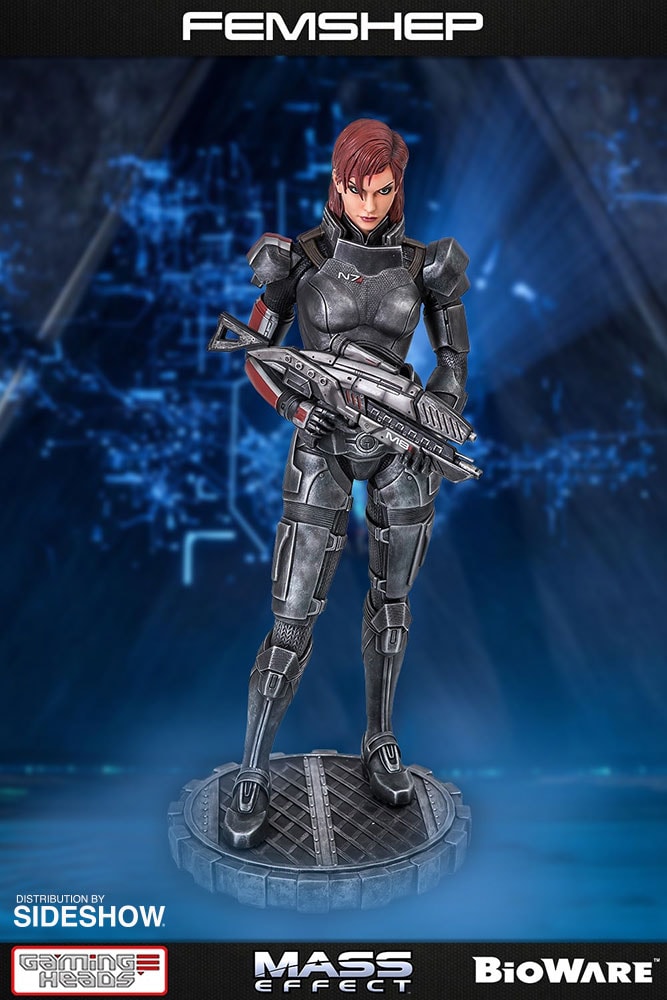 Mass Effect Femshep Statues  (Prototype Shown) View 10