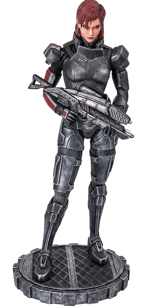 Mass Effect Femshep Statues  (Prototype Shown) View 18