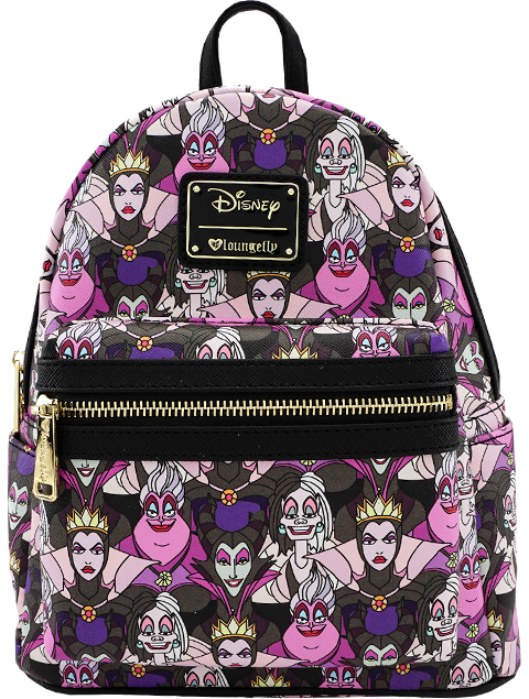 Disney Disney Villains Print Mini Backpack Apparel by Lounge