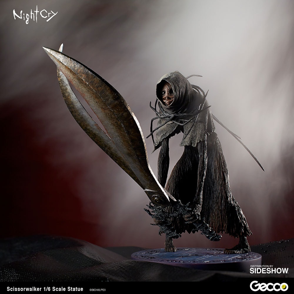NightCry Scissorwalker Statues  (Prototype Shown) View 1