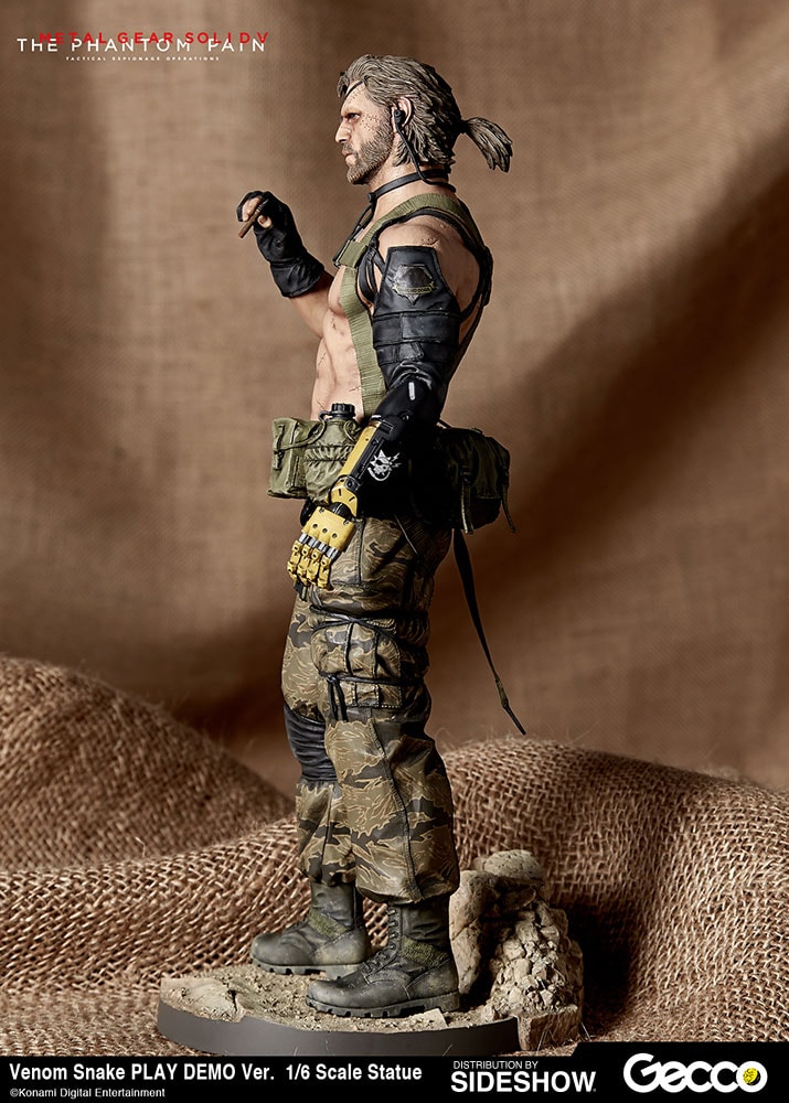 新品 Gecco ヴェノムスネーク PLAY DEMO Ver.1/6スケール Venom Snake Play Demo Version Statue by Gecco | Sideshow Collectibles