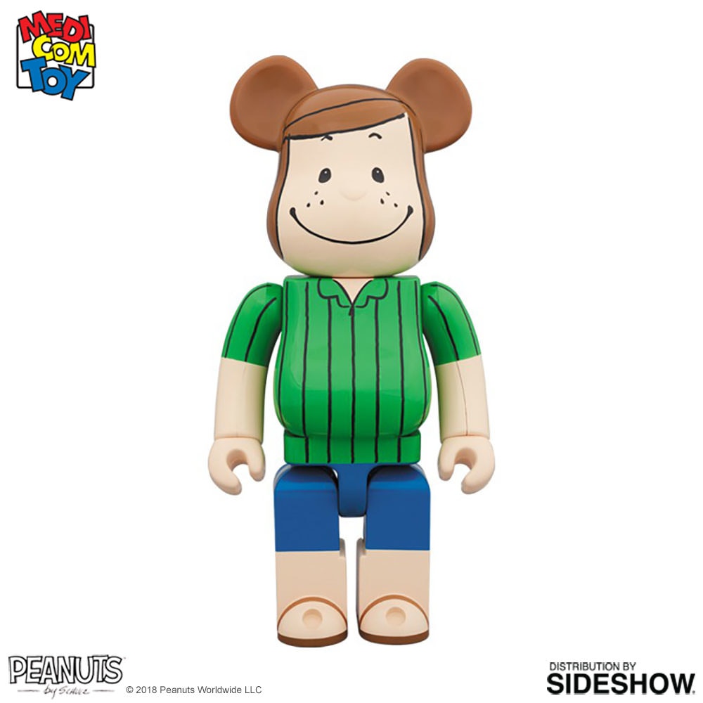 Peanuts Bearbrick Peppermint Patty 1000 Vinyl Collectible  (Prototype Shown) View 1