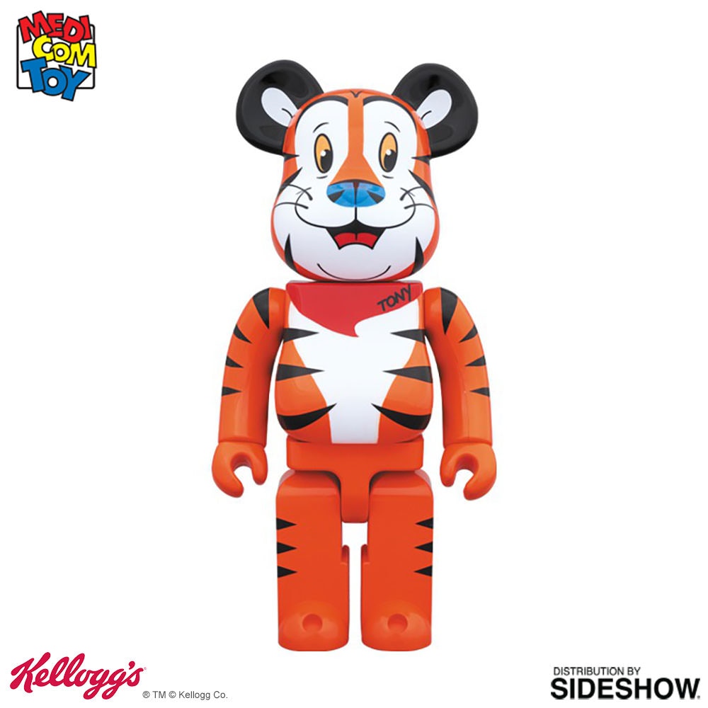 高質で安価 1000 Tiger the Tony Bearbrick Kellogg Figure Toy Medicom by その他