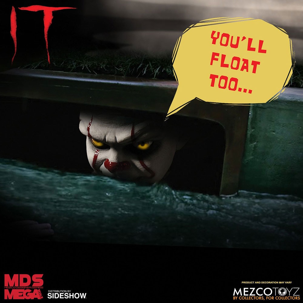 It Talking Pennywise Collectible Figure  (Prototype Shown) View 5
