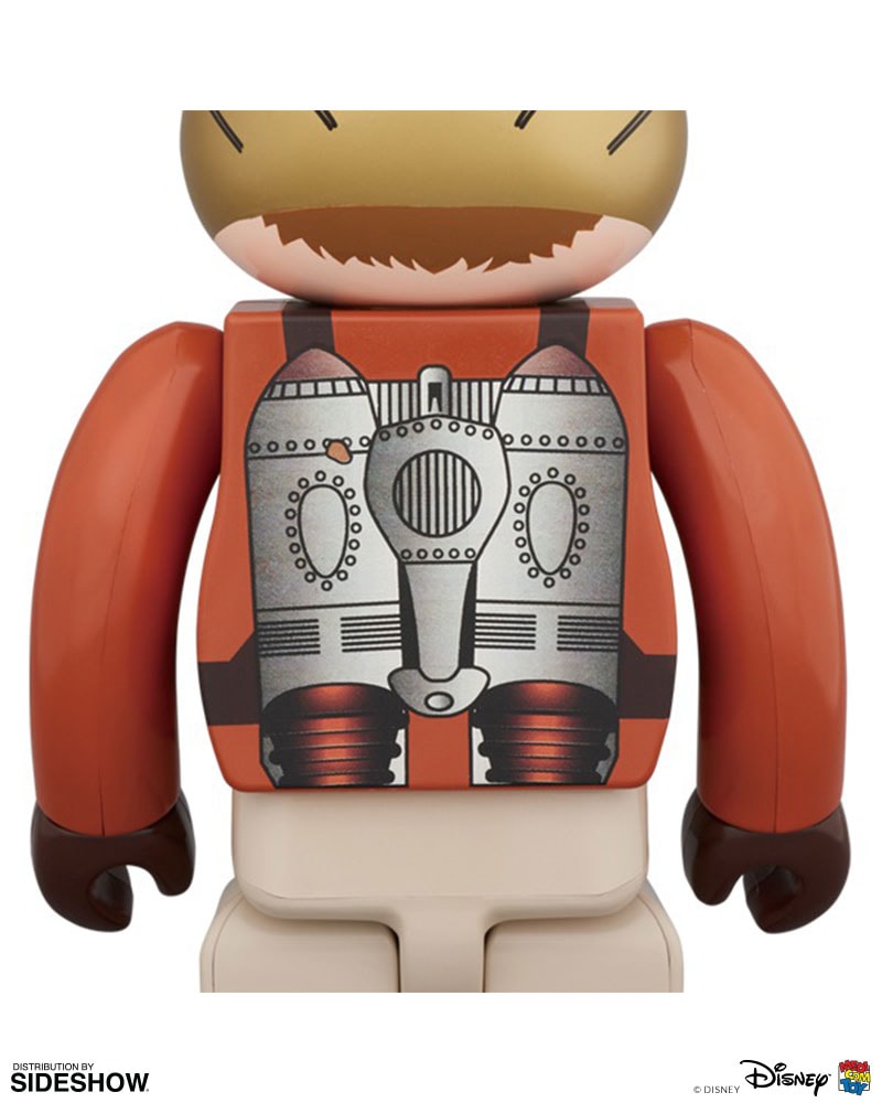 Rocketeer Bearbrick The Rocketeer 100 and 400 Collectible Se