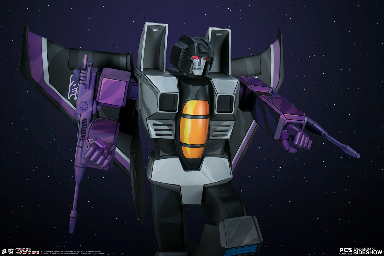 Transformers Skywarp - G1 Statues  (Prototype Shown) View 2
