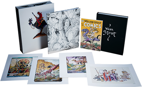 Fantastic Worlds The Art of William Stout (Prototype Shown) View 15