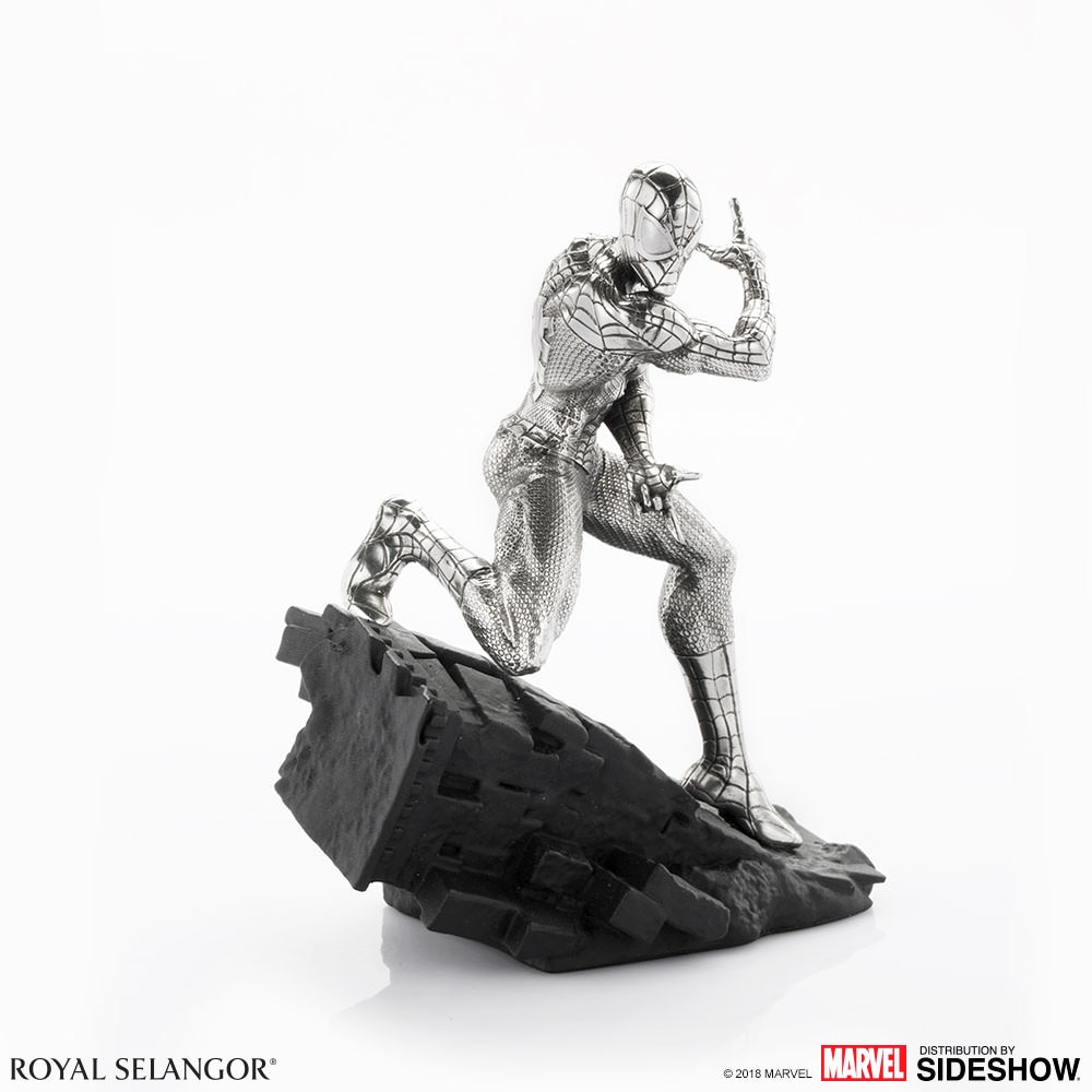 Marvel Spider-Man Webslinger Figurine Pewter Collectible  (Prototype Shown) View 4