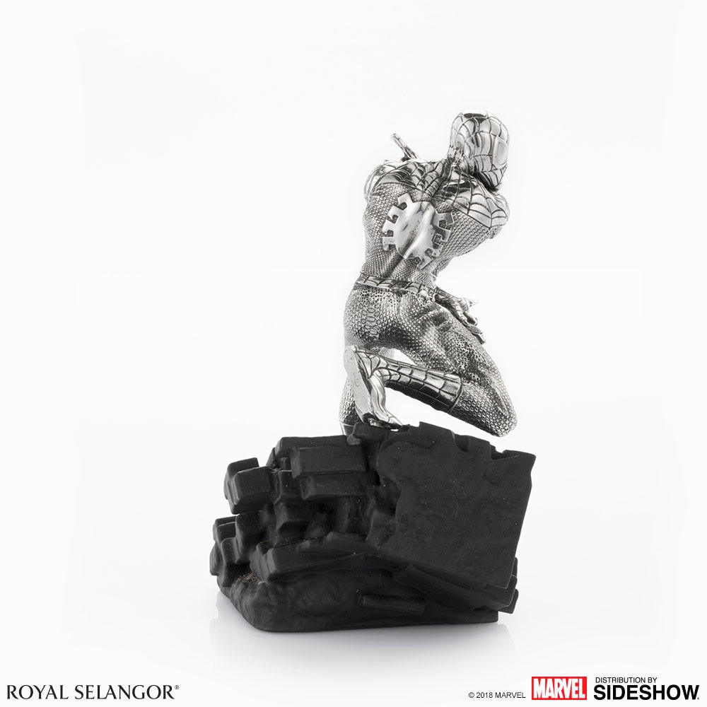 Marvel Spider-Man Webslinger Figurine Pewter Collectible  (Prototype Shown) View 5