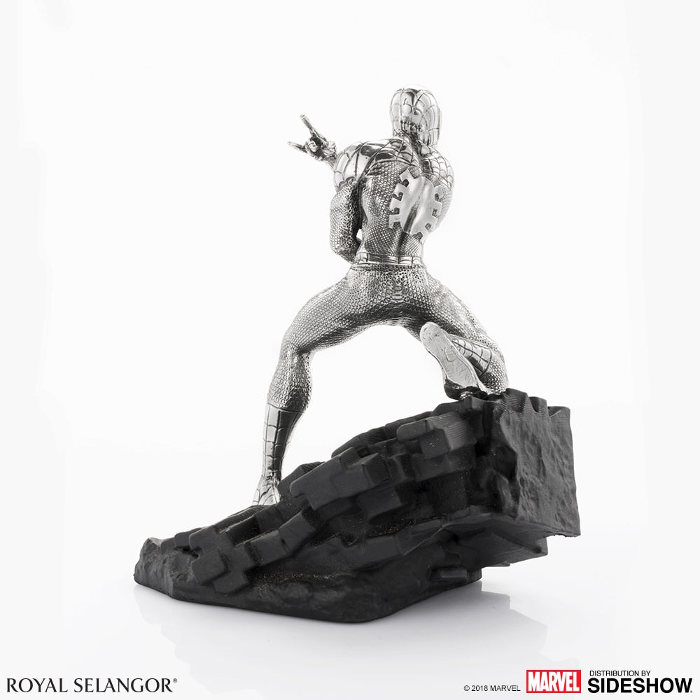 Marvel Spider-Man Webslinger Figurine Pewter Collectible  (Prototype Shown) View 6