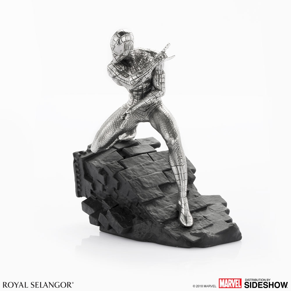 Marvel Spider-Man Webslinger Figurine Pewter Collectible  (Prototype Shown) View 9