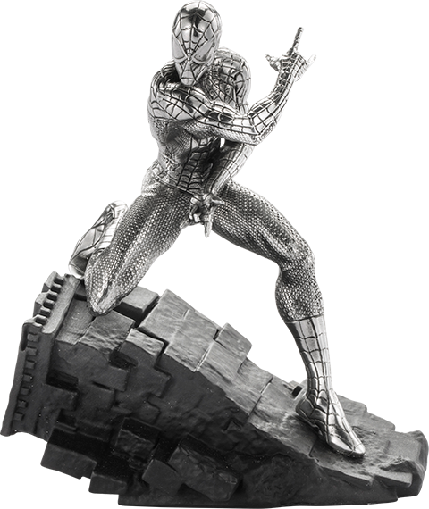 Marvel Spider-Man Webslinger Figurine Pewter Collectible  (Prototype Shown) View 10