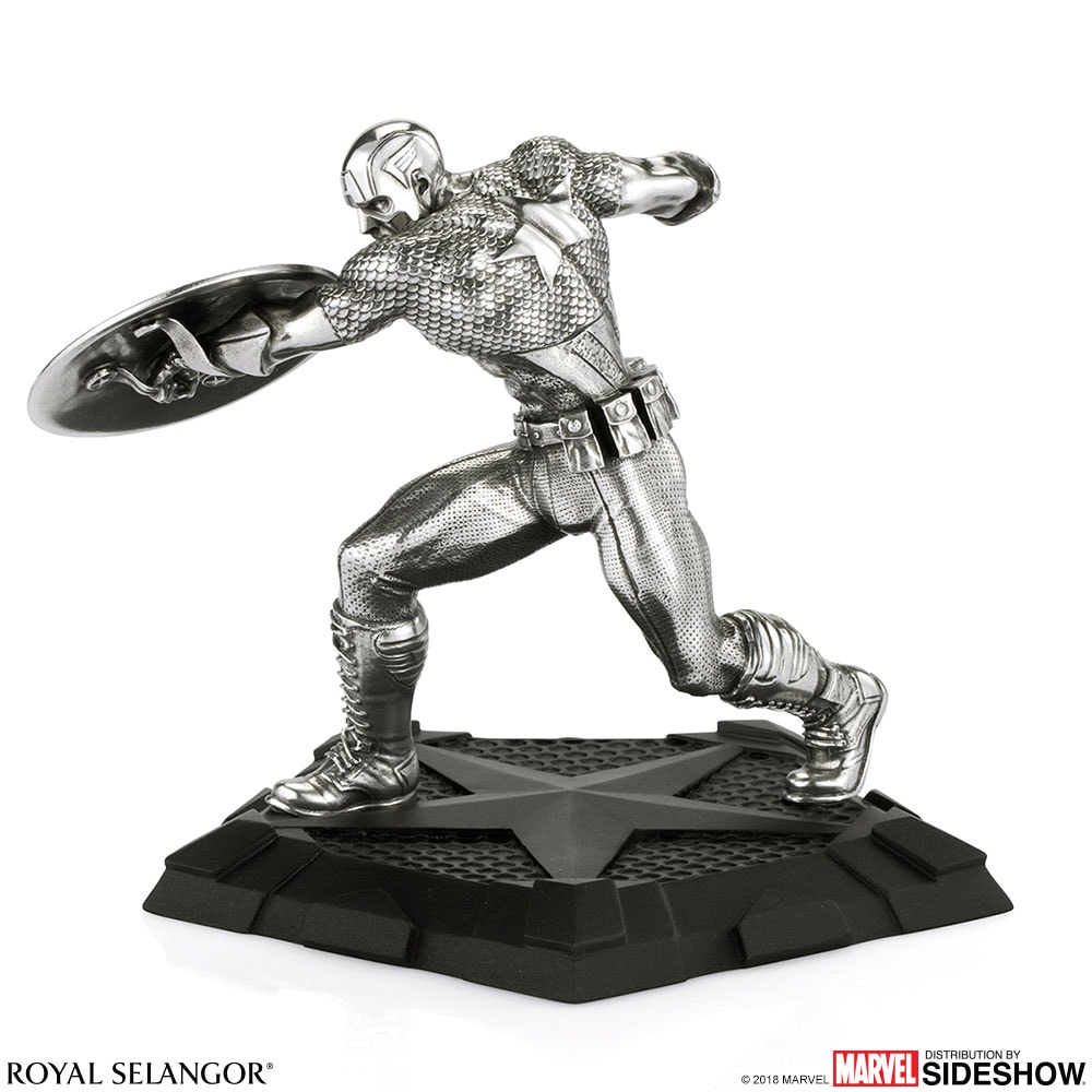 Marvel Captain America First Avenger Figurine Pewter Collectible  (Prototype Shown) View 6