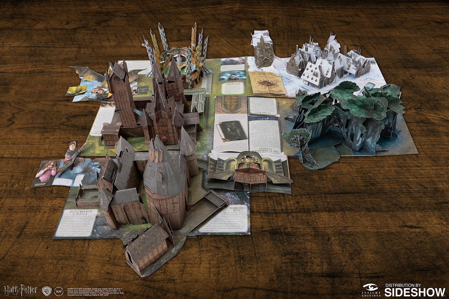 Harry Potter A Pop-Up Guide to Hogwarts (Prototype Shown) View 14