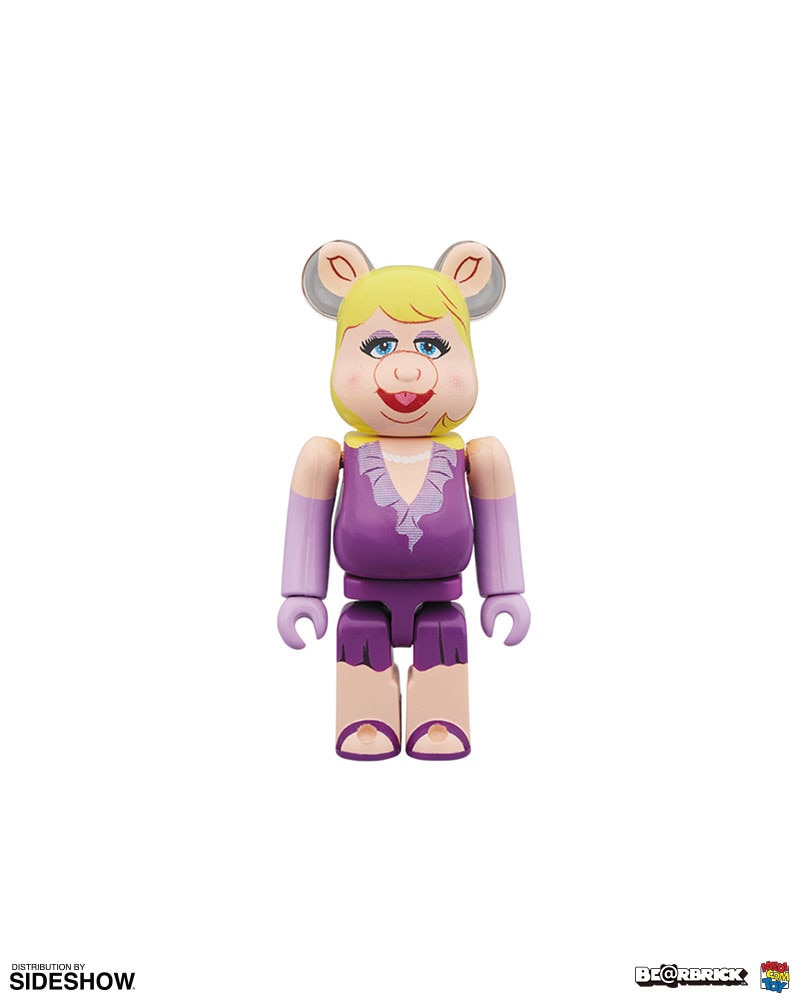 Disney Bearbrick Miss Piggy 100 & 400 Collectible Set