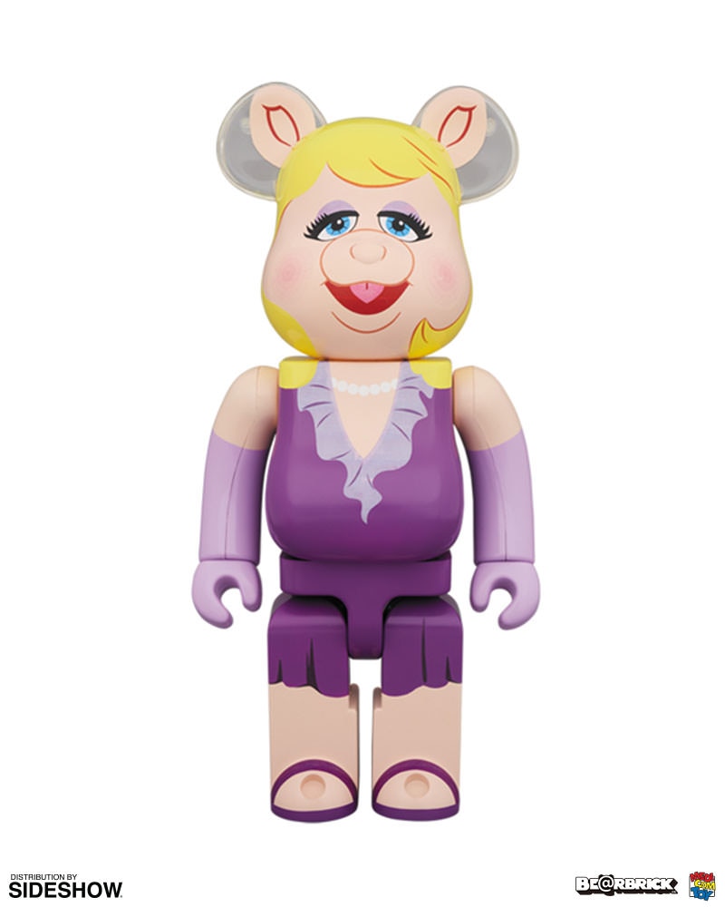 人気ブランド新作豊富 Disney Bearbrick Miss Piggy 100 & 400 Collectible Set キャラクターグッズ