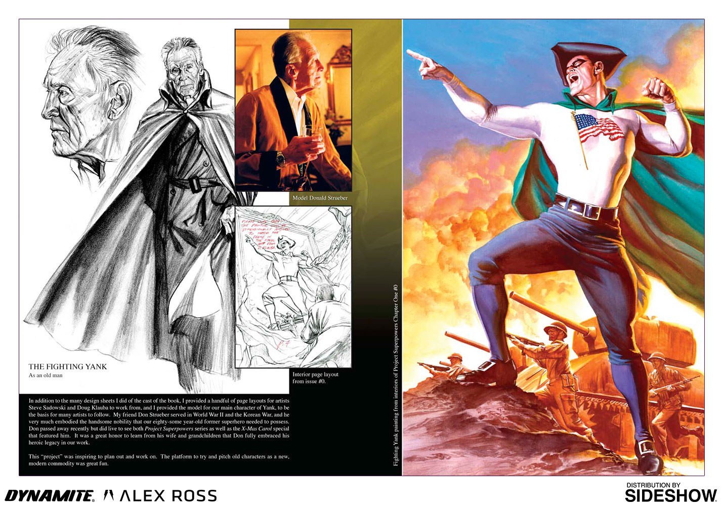 卸し売り購入 Dynamite The Art Collectibles Sideshow | Book Ross Alex of アート・デザイン・音楽