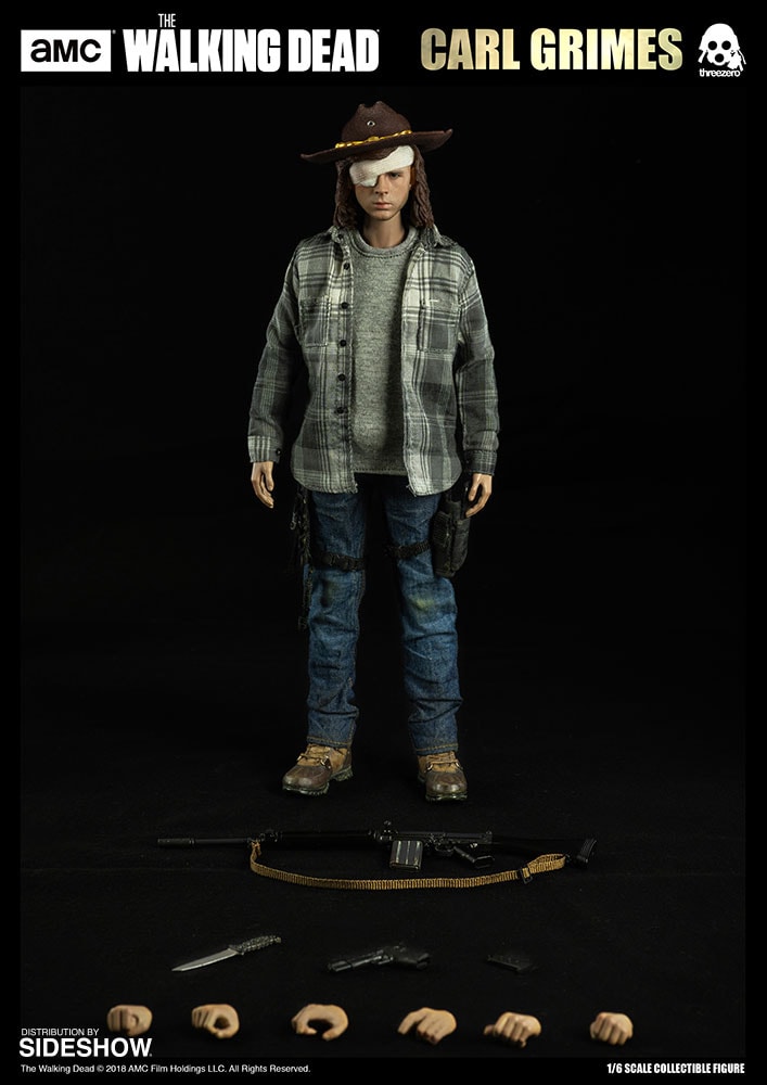 The Walking Dead Carl Grimes Sixth Scale Figure  Collector Edition (Prototype Shown) View 9