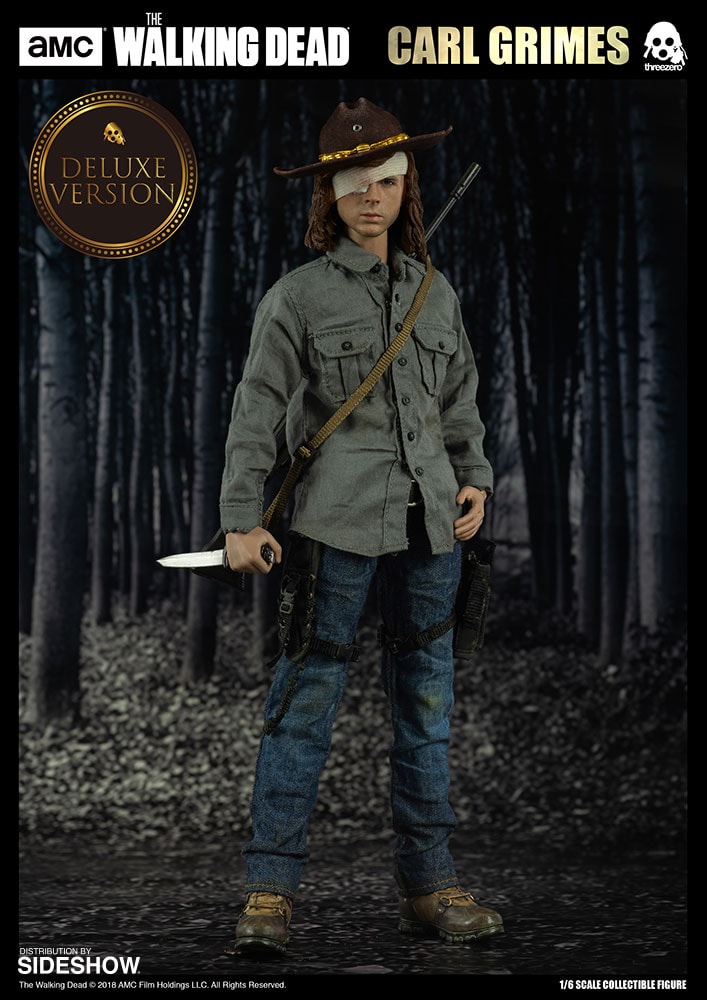 The Walking Dead Carl Grimes Deluxe Version Sixth Scale Figure  (Prototype Shown) View 3