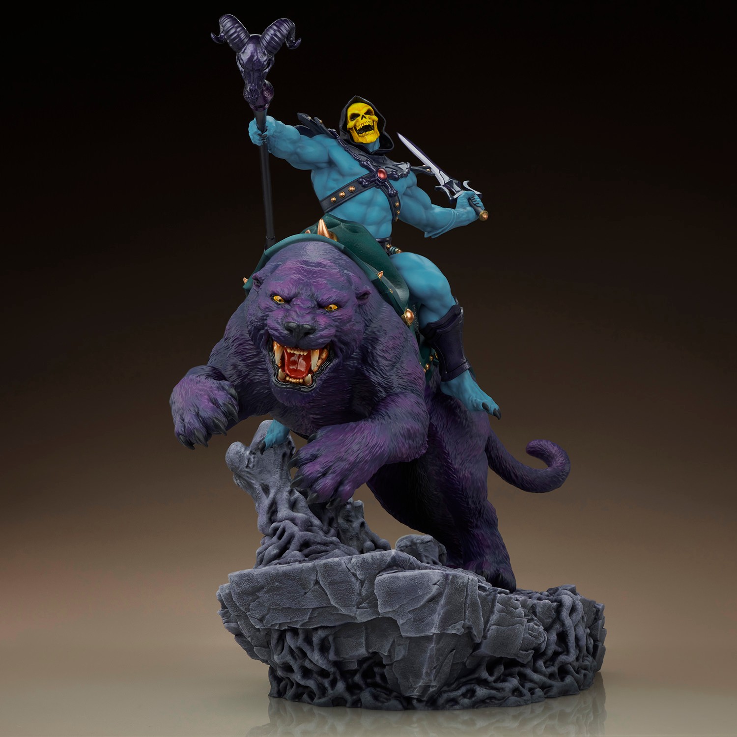 Skeletor & Panthor Classic Deluxe (Prototype Shown) View 12