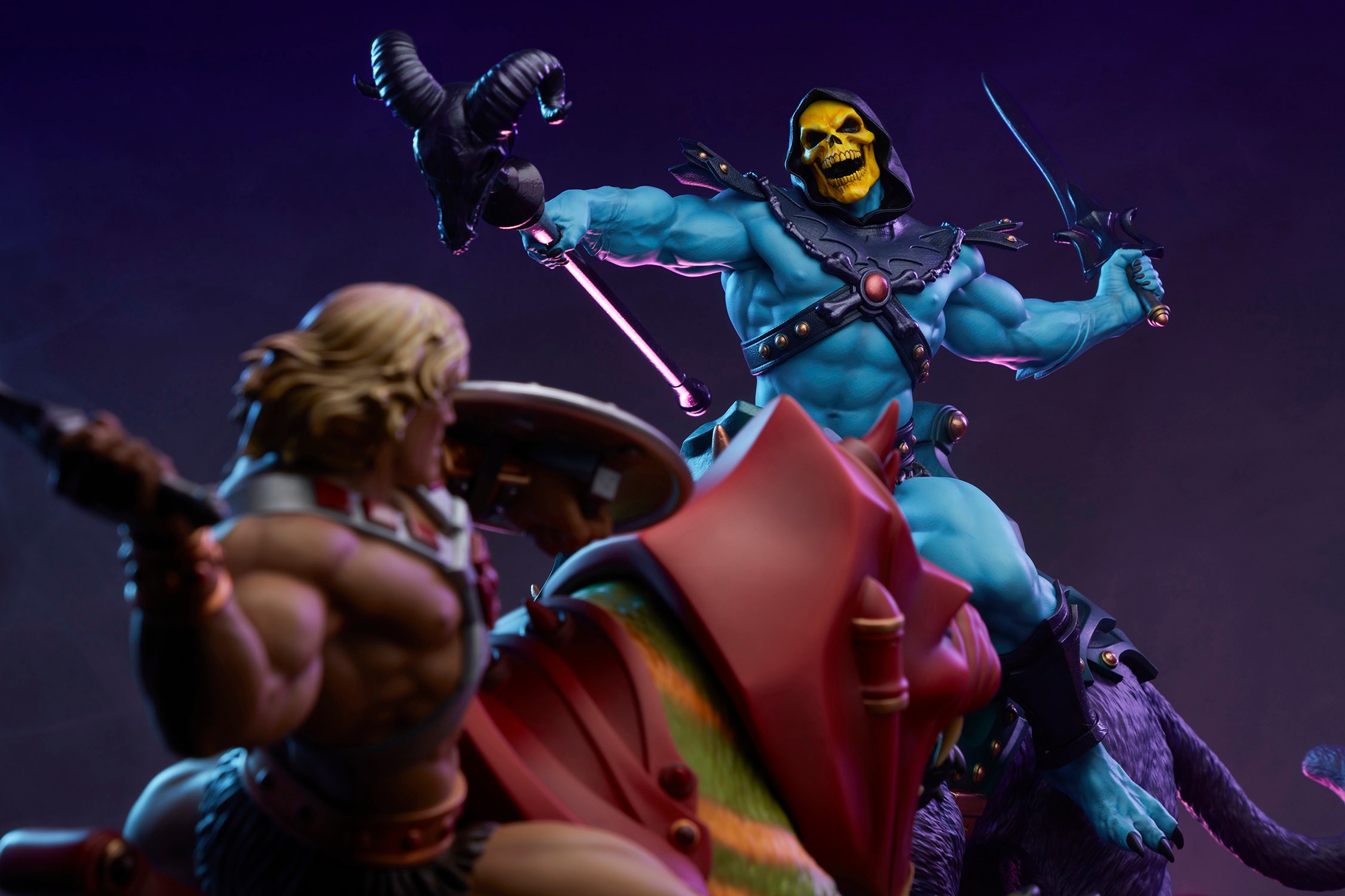 Skeletor & Panthor Classic Deluxe (Prototype Shown) View 26