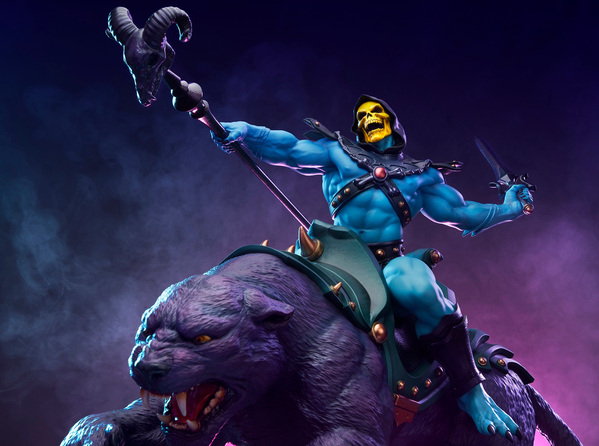 Skeletor & Panthor Classic Deluxe (Prototype Shown) View 28