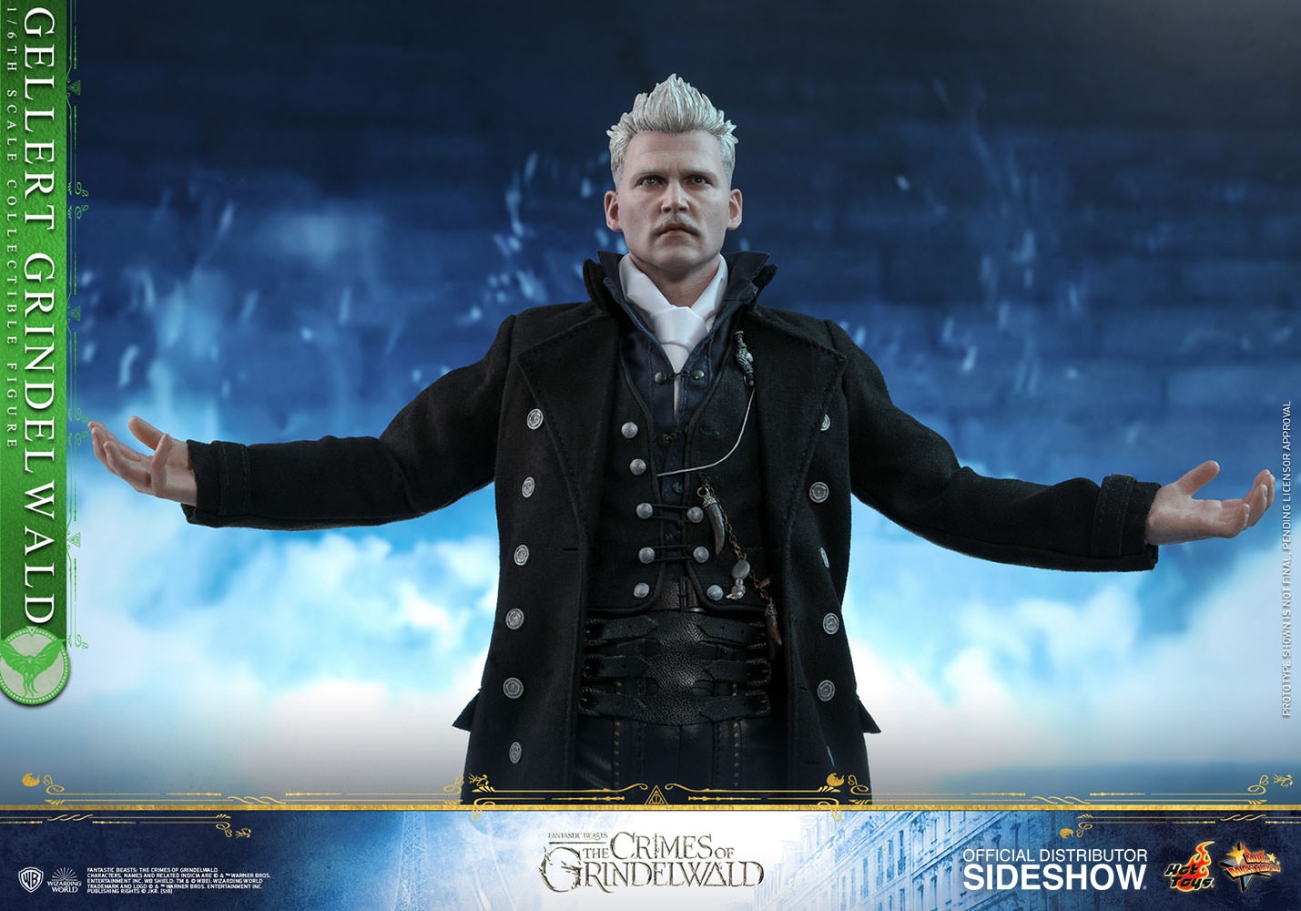 Gellert Grindelwald 1/6スケールフィギュア Hot Toys Fantastic Beasts Gellert Grindelwald 1/6 Action Figure In