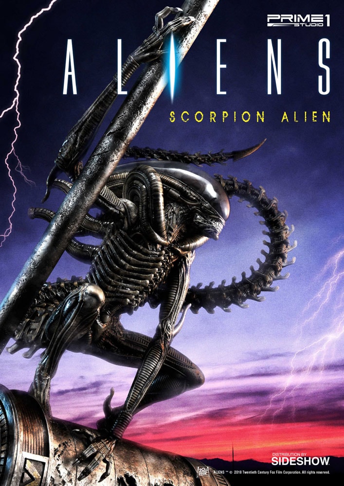 Aliens Scorpion Alien Statues  (Prototype Shown) View 1