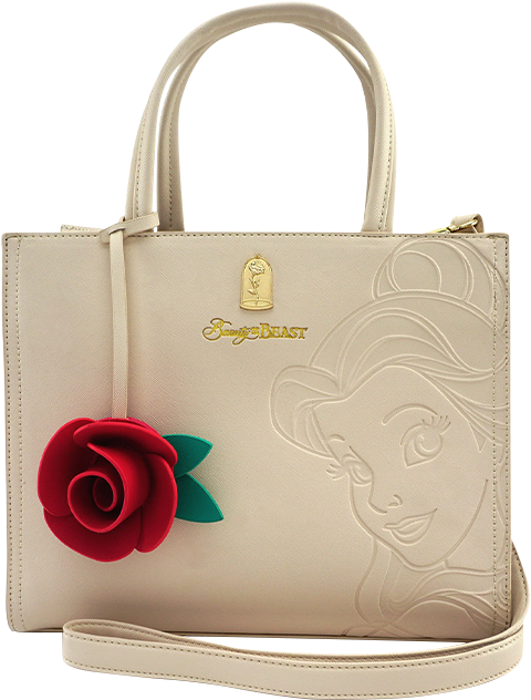 Disney Belle Embossed Tote Bag Apparel by Loungefly Sideshow