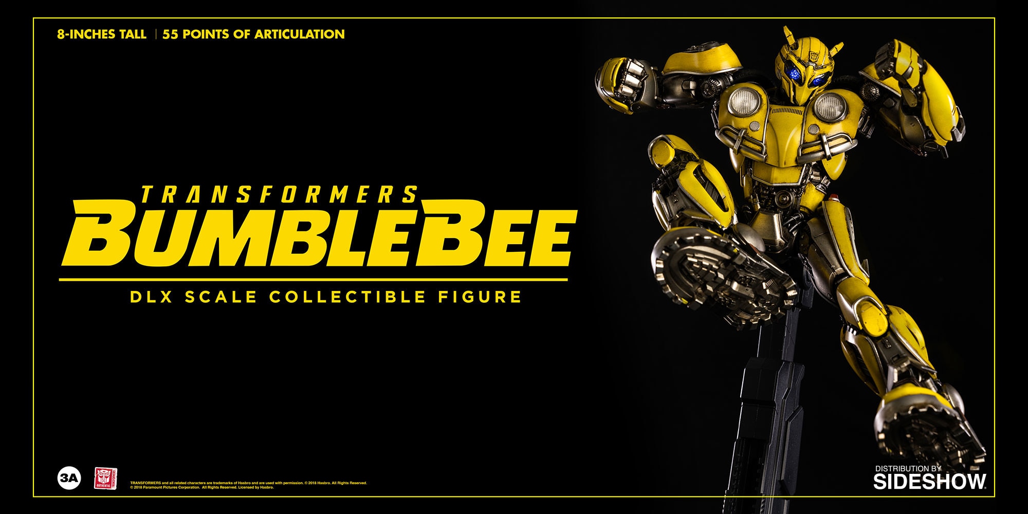 Bumblebee Transformers Figure by ThreeA Toys Sideshow Collectibles
