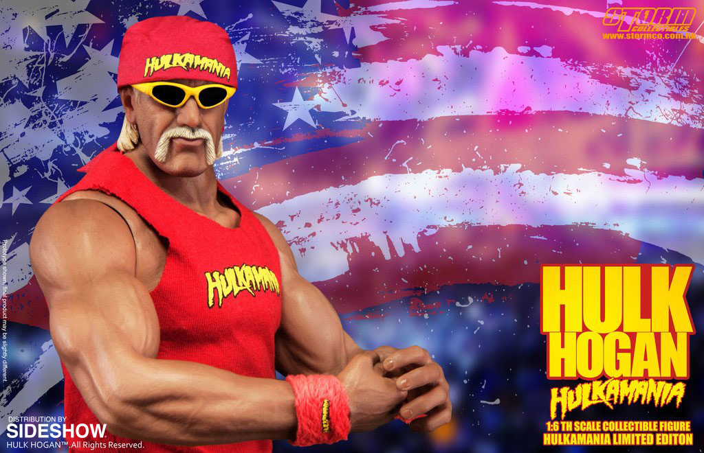 Hulk Hogan Hulk Hogan Hulkamania Sixth Scale Figure  (Prototype Shown) View 1