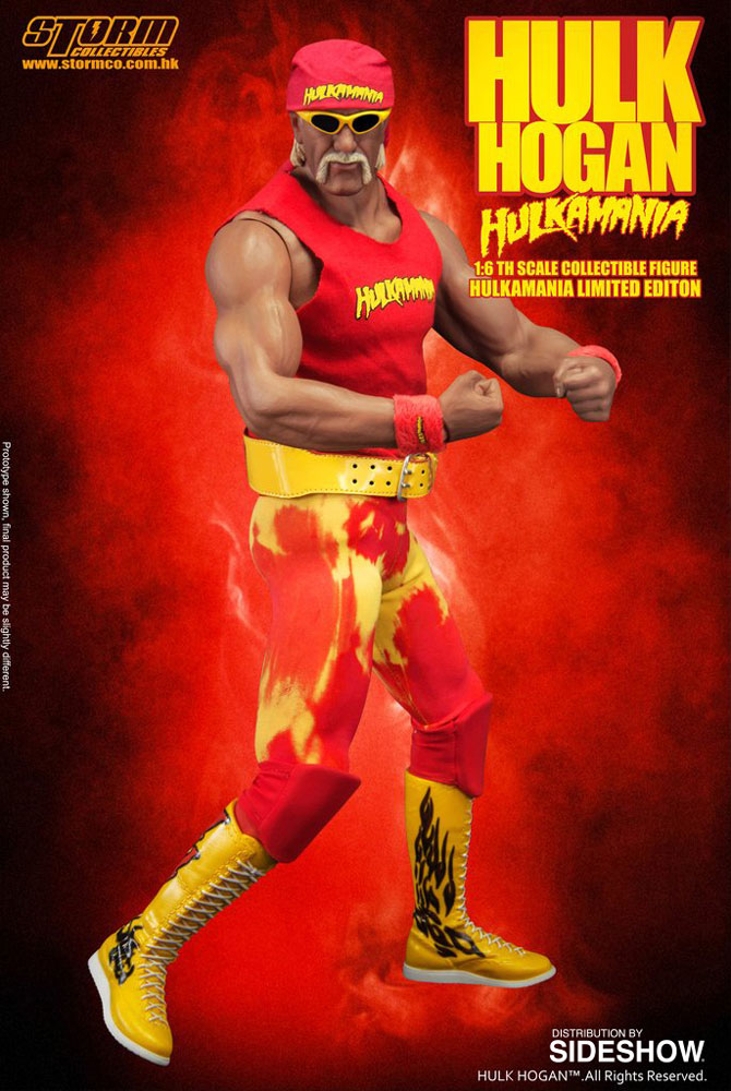 Hulk Hogan Hulk Hogan Hulkamania Sixth Scale Figure  (Prototype Shown) View 4