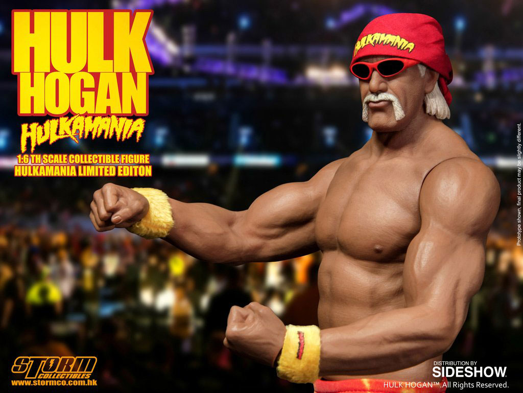 Hulk Hogan Hulk Hogan Hulkamania Sixth Scale Figure  (Prototype Shown) View 7