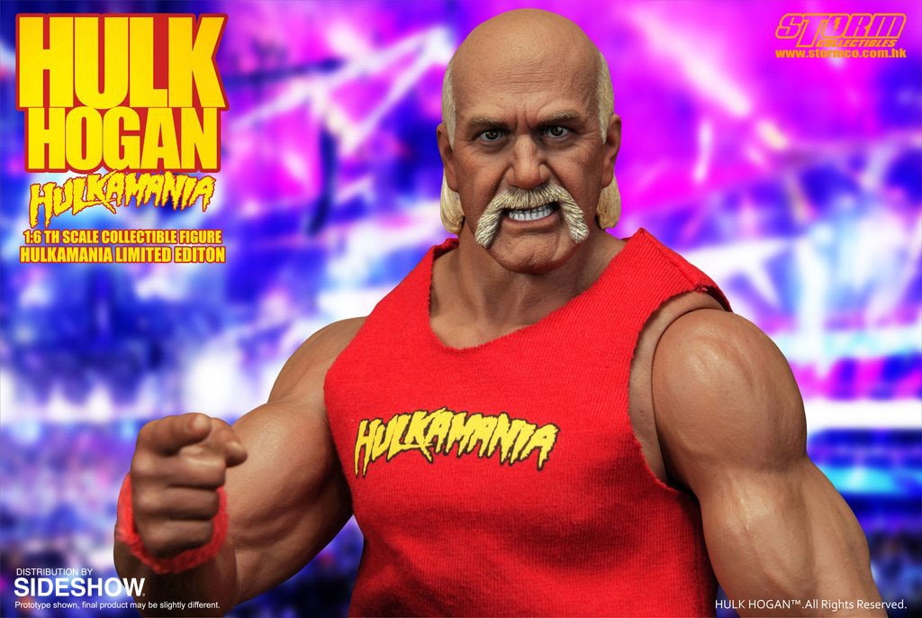 Hulk Hogan Hulk Hogan Hulkamania Sixth Scale Figure  (Prototype Shown) View 8