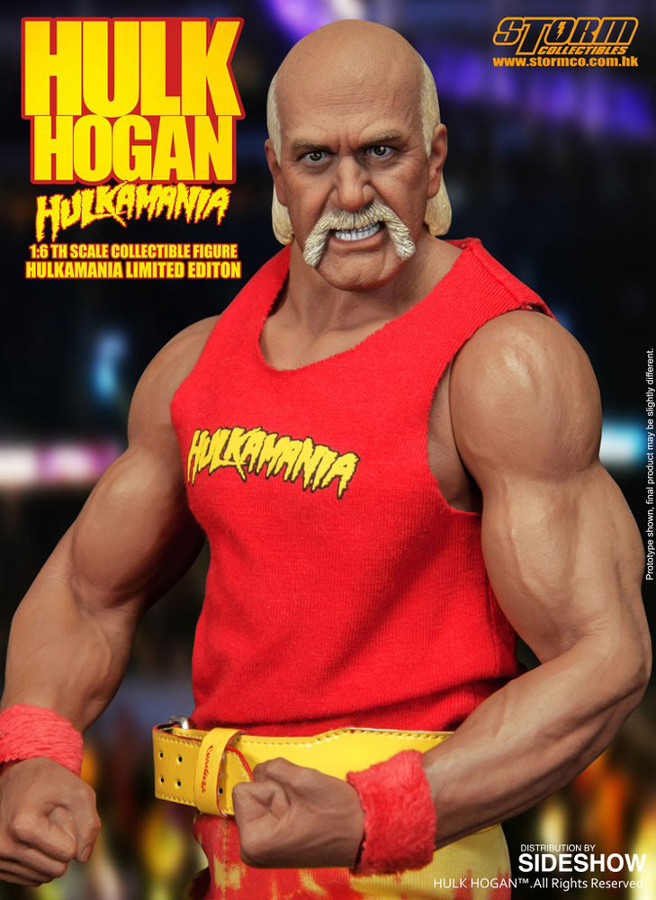 Hulk Hogan Hulk Hogan Hulkamania Sixth Scale Figure  (Prototype Shown) View 9