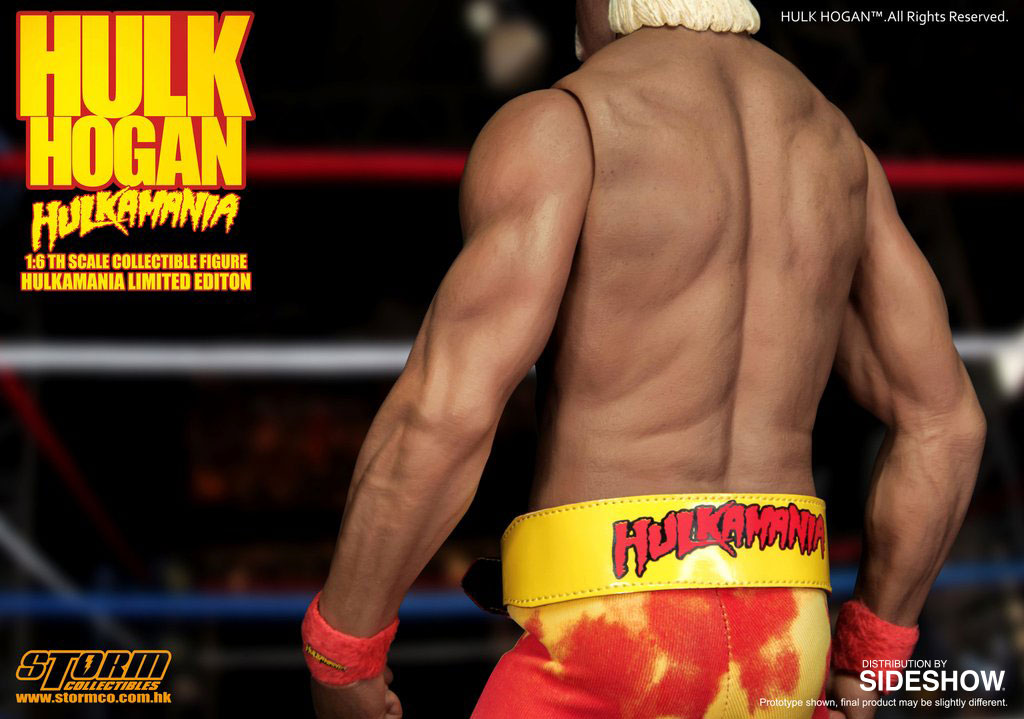 Hulk Hogan Hulk Hogan Hulkamania Sixth Scale Figure  (Prototype Shown) View 12