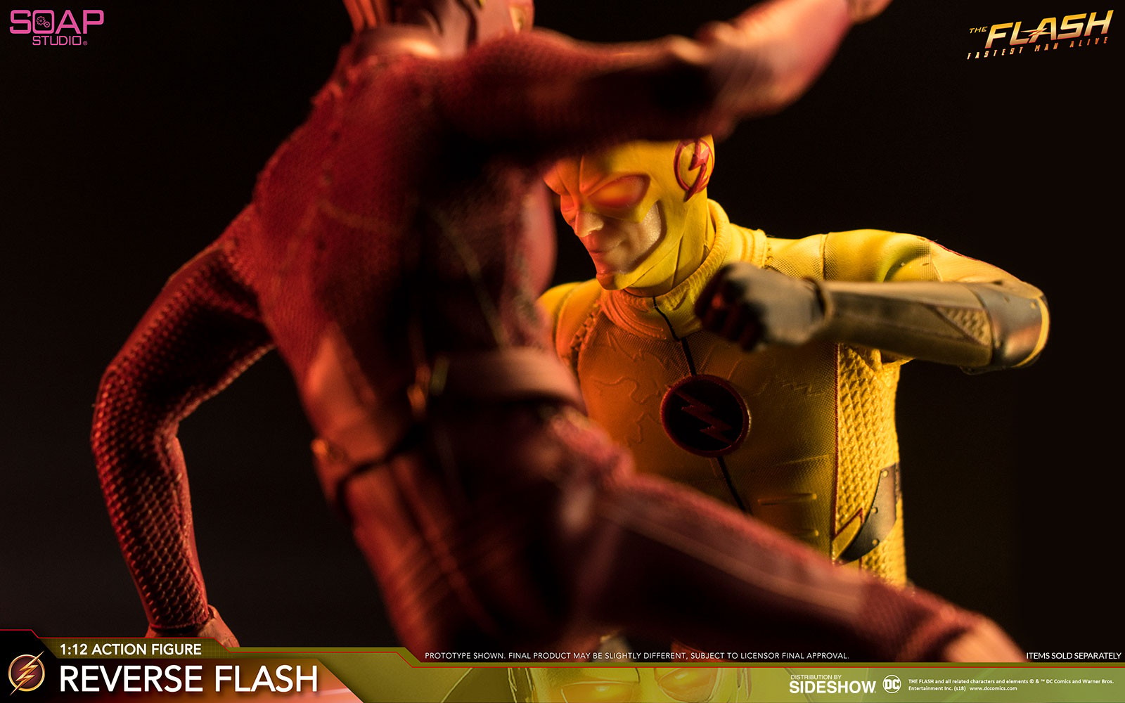 DC Comics Reverse Flash Action Figure  (Prototype Shown) View 4