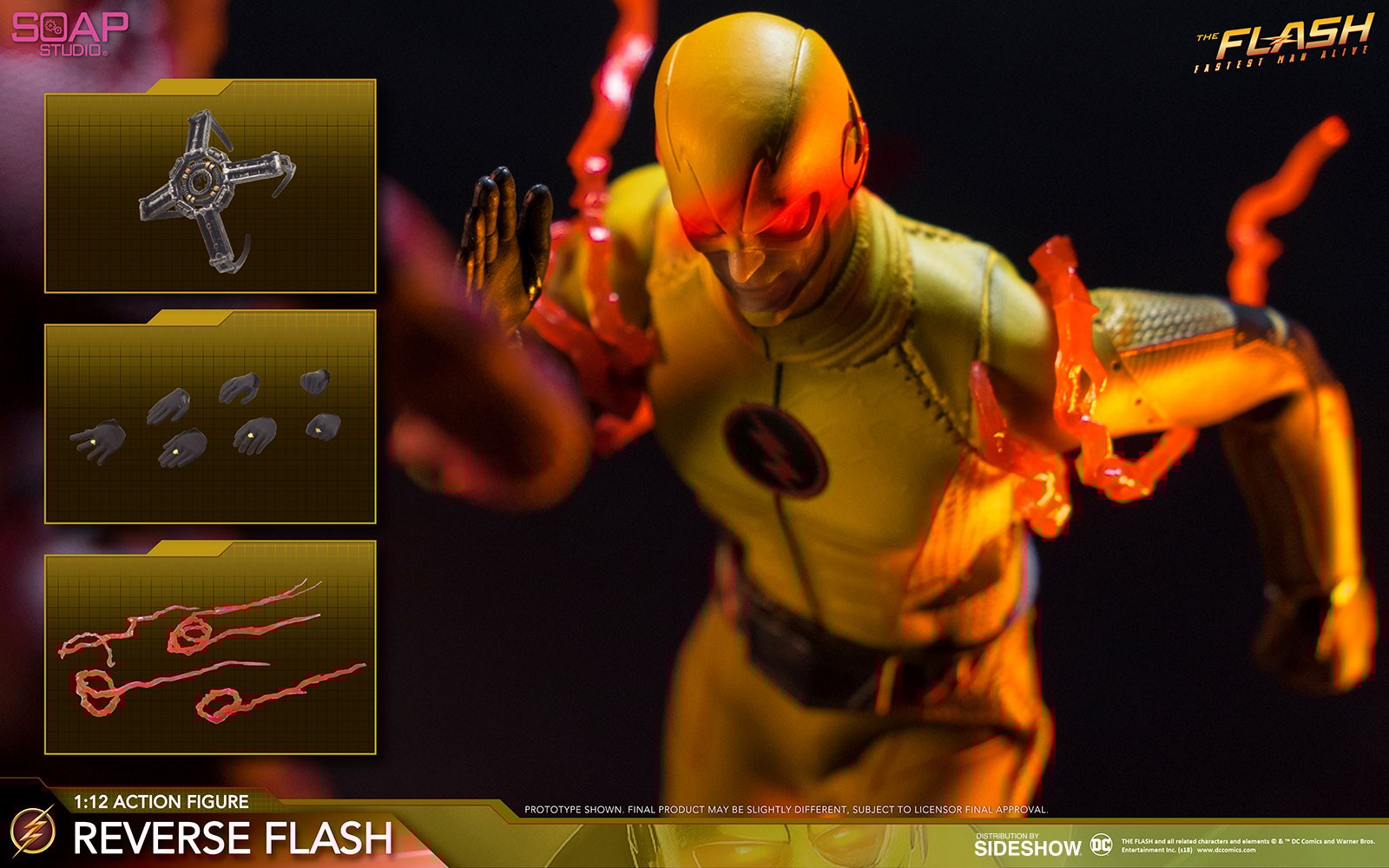 DC Comics Reverse Flash Figure by Soap Studio | Sideshow Collectibles