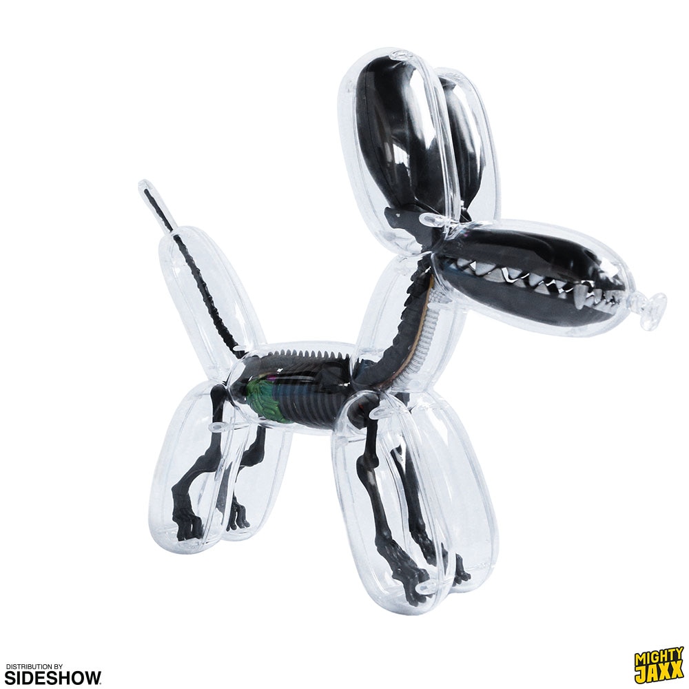 Mighty Jaxx Originals Balloon Dog Anatomy Metallic Black Collectible Figure  (Prototype Shown) View 8
