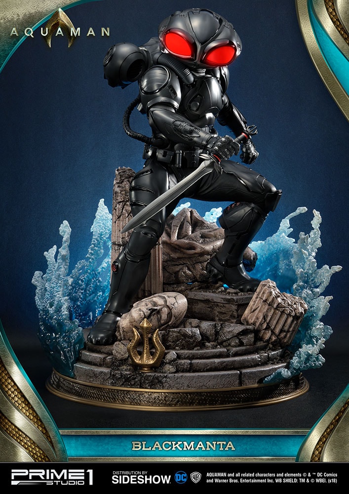 プライム1スタジオ　ブラックマンタ DC Comics Black Manta Statue by Prime 1 Studio | Sideshow