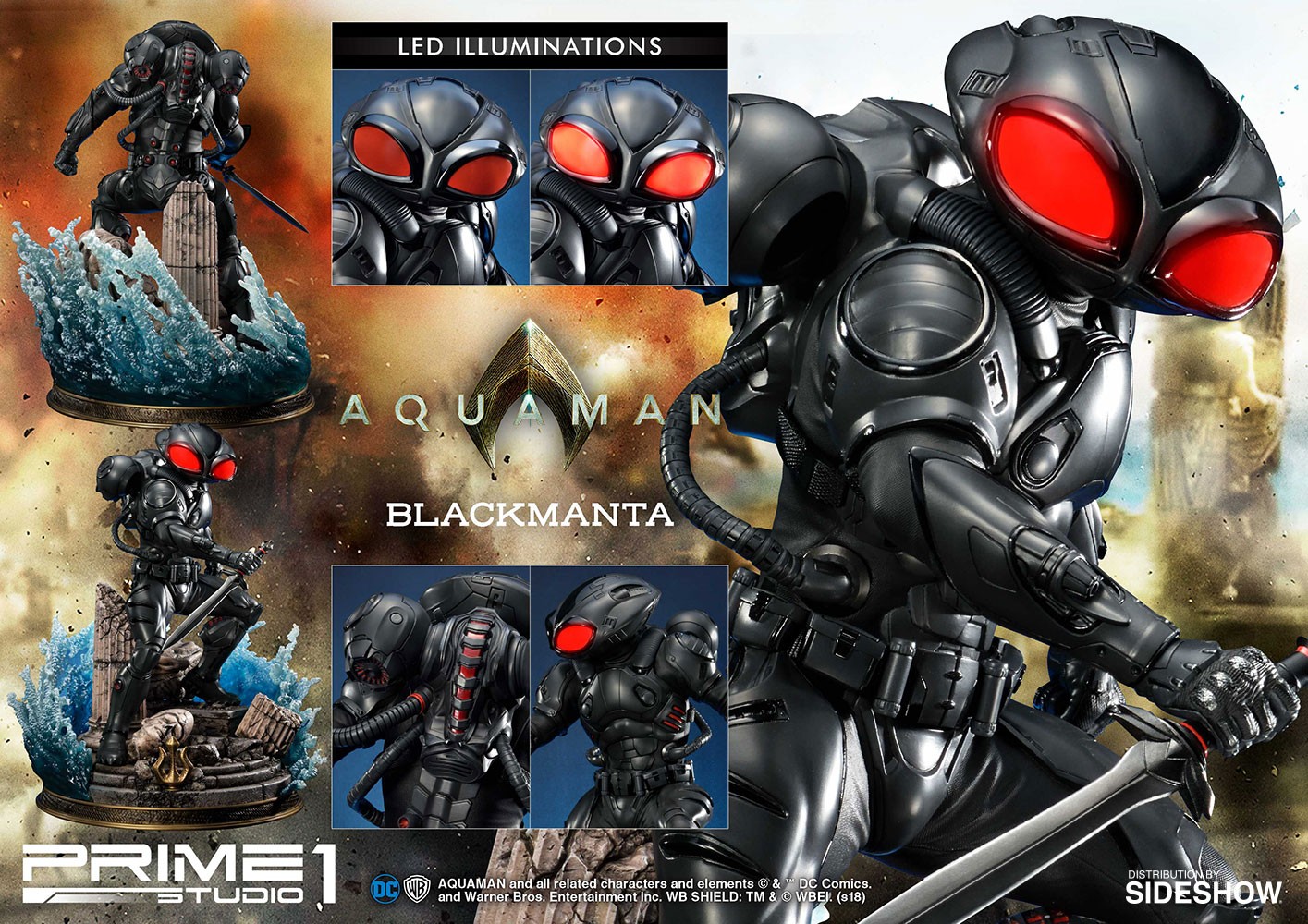 DC Comics Black Manta Statues  Collector Edition (Prototype Shown) View 26