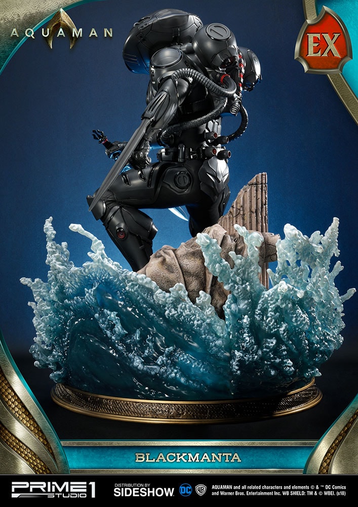 DC Comics Black Manta Statues  Exclusive Edition (Prototype Shown) View 7
