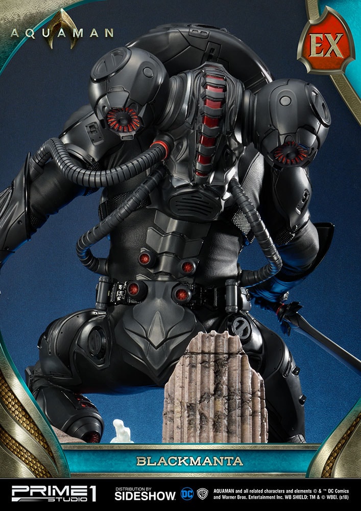 DC Comics Black Manta Statues  Exclusive Edition (Prototype Shown) View 8