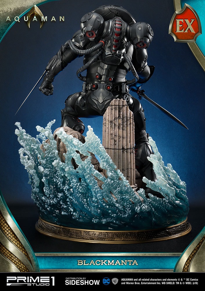 DC Comics Black Manta Statues  Exclusive Edition (Prototype Shown) View 9