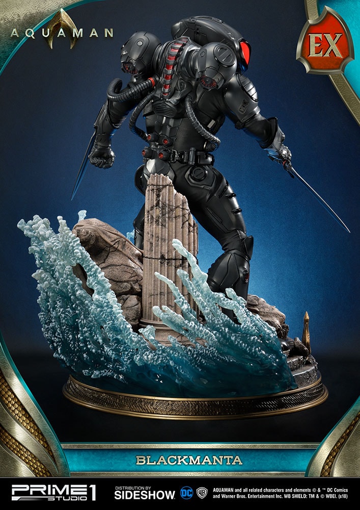 DC Comics Black Manta Statues  Exclusive Edition (Prototype Shown) View 10