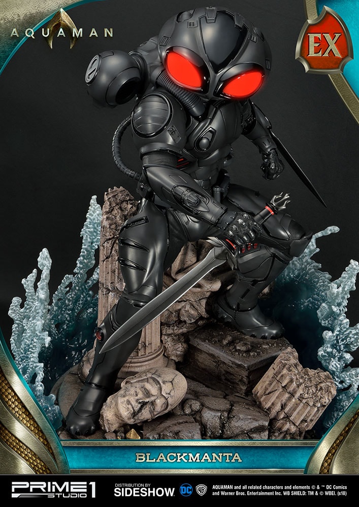 DC Comics Black Manta Statues  Exclusive Edition (Prototype Shown) View 11
