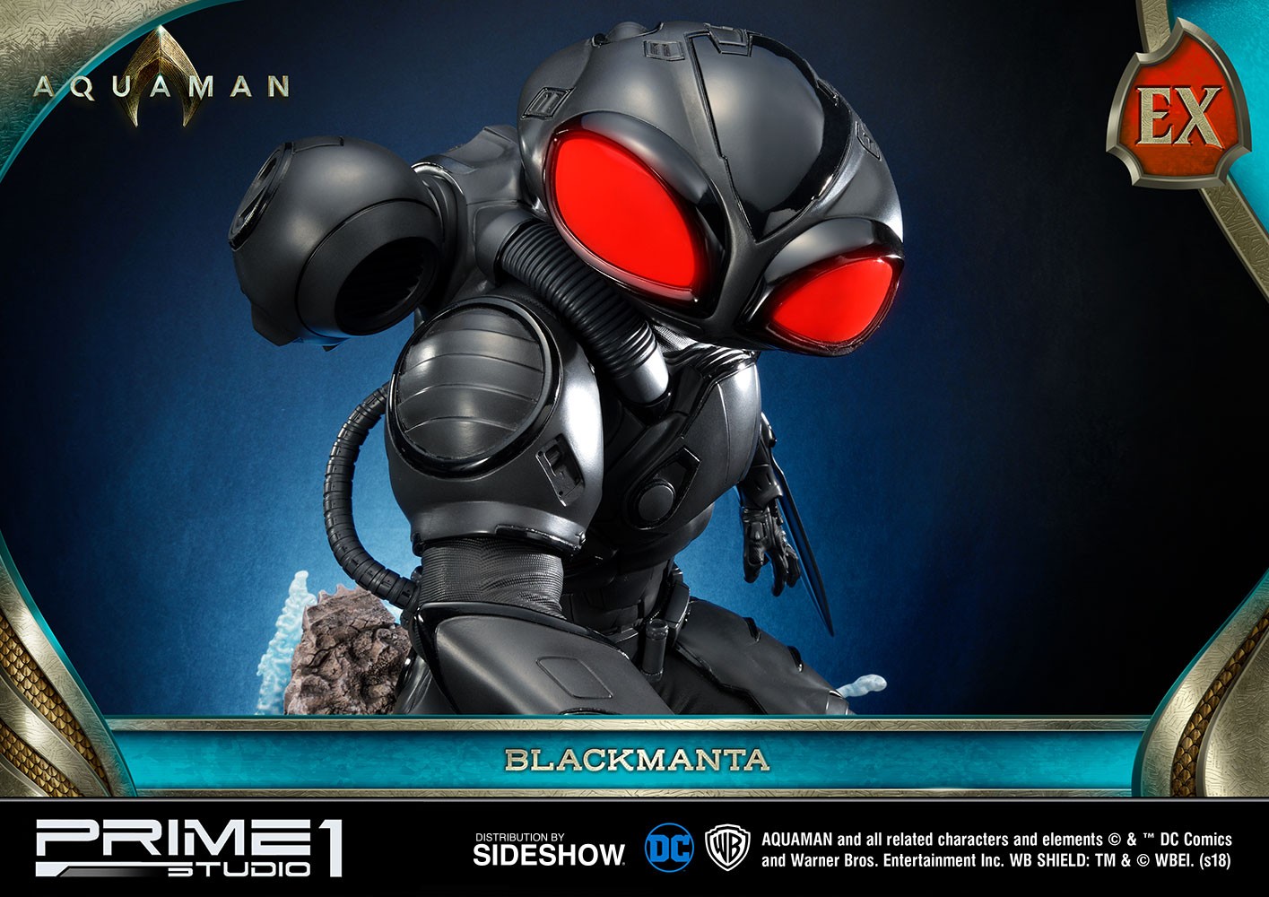 DC Comics Black Manta Statues  Exclusive Edition (Prototype Shown) View 15